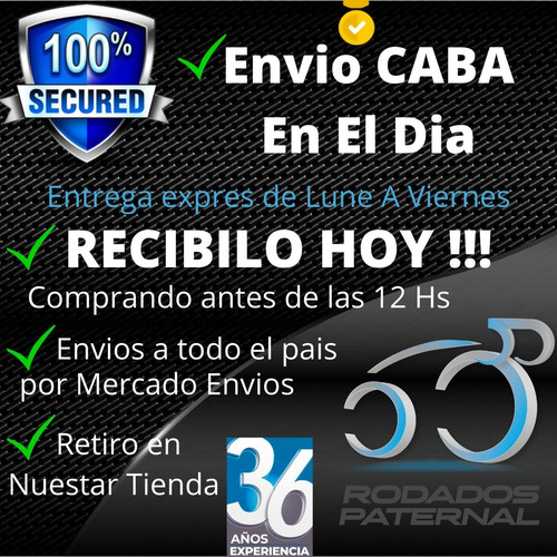 Imagen 9 de 9 de Cubiertas Imperial Cord Fox 26 + Camaras X2 Combo Kit Rueda