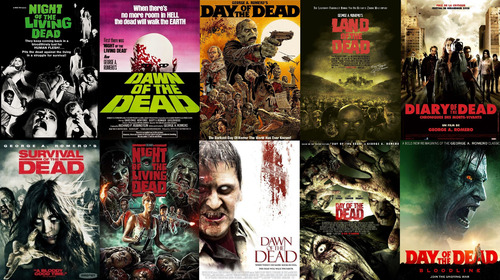 Serie De Peliculas Completa Muertos Vivos George A. Romero
