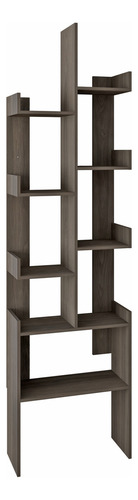 Librero Exhibidor Decorativo Playcon 9 Espacios Organizadore Color Roble Touch