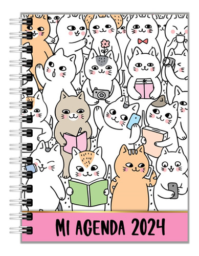 Agenda 2024 Gatitos Gato