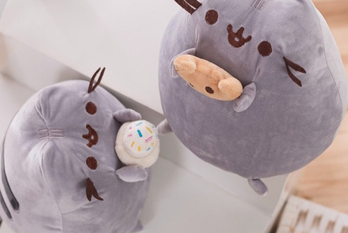 Imagen 6 de 6 de Peluche Pusheen Cojin 7.5 X 10 X 4 Pulgadas