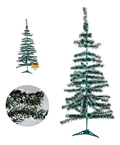 Árvore de Natal Branca 29 Galhos 1,30 Metros Decorativa - Central
