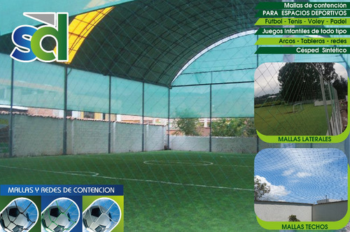 Imagen 6 de 7 de 100% Mallas Y Redes Perimetrales Para Espacios Deportivos