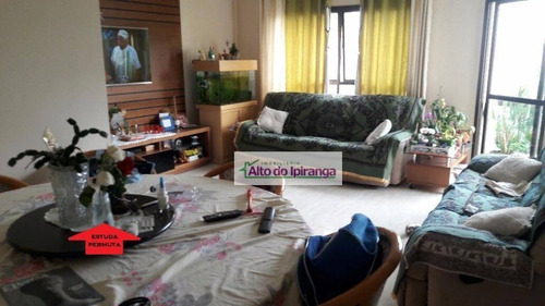 Apartamento Com 3 Dormitórios À Venda, 110 M² - Vila Gumercindo - São Paulo/sp - Ap2992