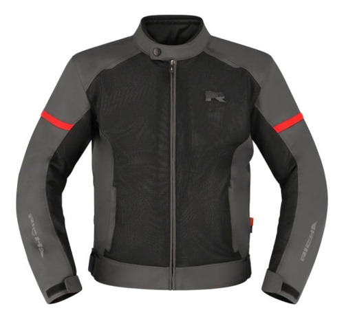 Chaqueta Para Moto Richa Auyan Wp Dark Grey