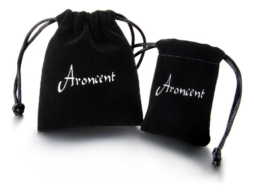 Aroncent Acero Inoxidable 3-8 Pares De Aretes De Aro Para Ho