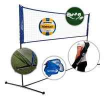Comprar Red Voley Con Base 4 Mts X 2.40 Mts Altura + Pelota Voley
