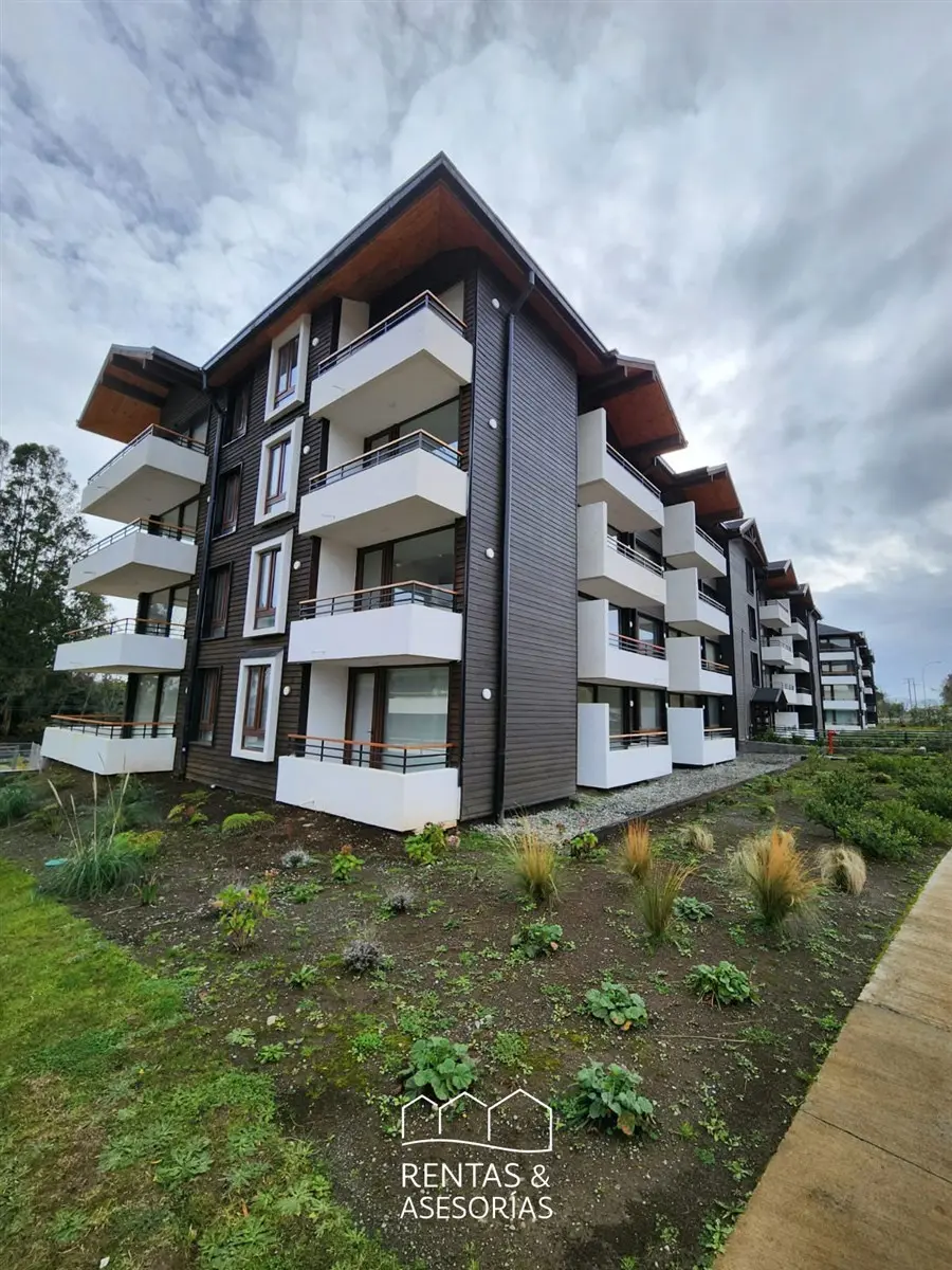 Imagen 1 de 23 de Depto. Arriendo 2d2b1e1b - Colegio Aleman - Puerto Varas