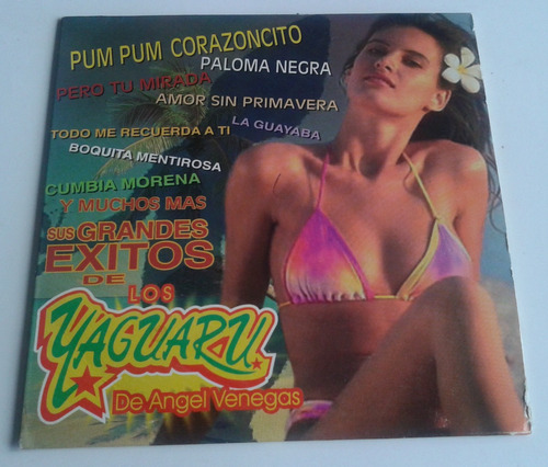 Yaguaru Sus Grandes Exitos Cd Sleevecard Rarisimo Made Mexic