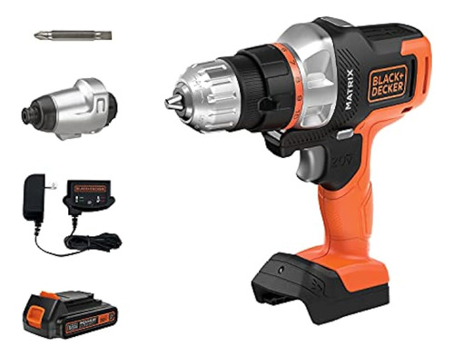 Black + Decker Kit Combinado De Taladro Inalámbrico De Matri