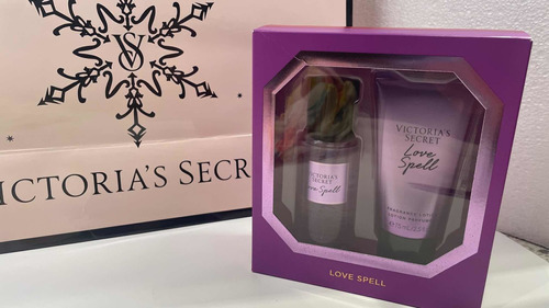 Victorias Secret Set Splash Y Crema Mini