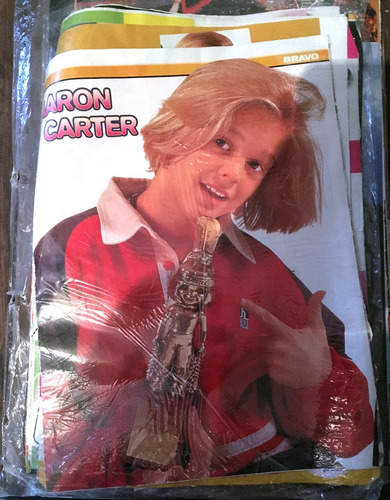 Aaron Carter Colección Notas, Posters, Etc Revistas 96-2000 (Usado)