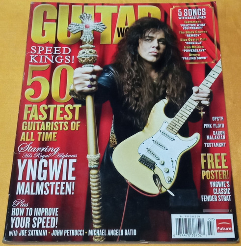 F Guitar World Yngwie Malmsteen Testament 2008 Ricewithduck