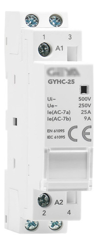 Contactor Modular 220v 25a 2no