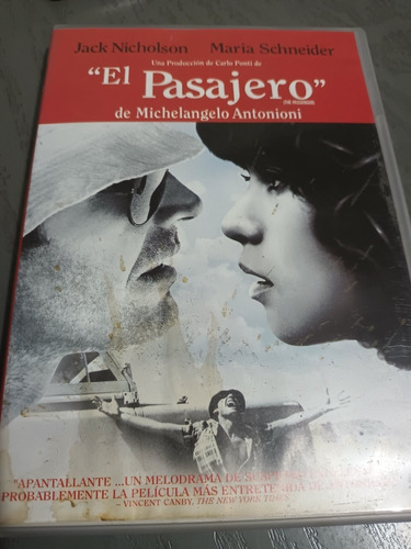El Pasajero ( Dvd ) Jack Nicholson / Maria Schneider