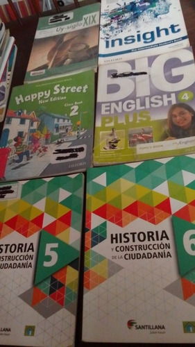 Libros De Liceo Y De Ingles Varios 