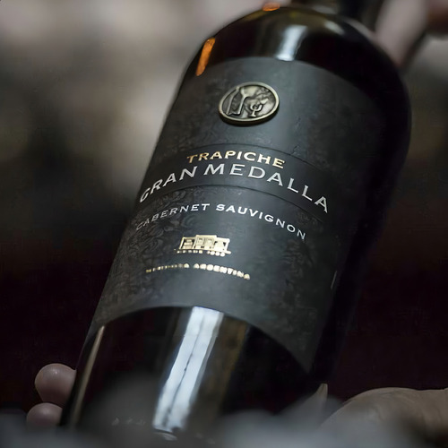 Vino Tinto Gran Medalla Cabernet Sauvignon Trapiche Caja X6