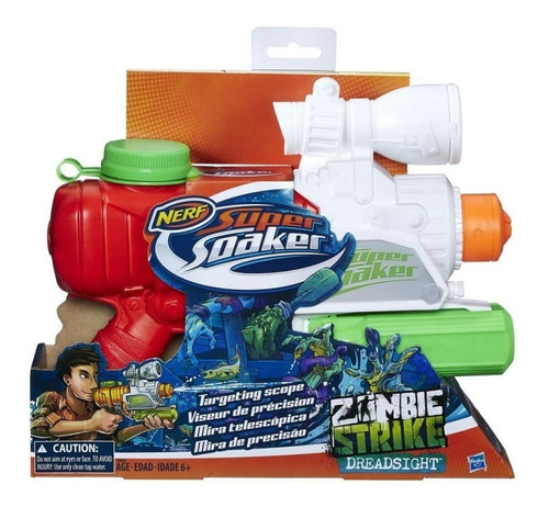 Brinquedo Nerf Super Soaker Zombie Strike Dreadsight E0023