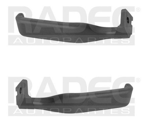 Par Juego Manijas Interiores Ford F-350  1992 - 1998  Qwe