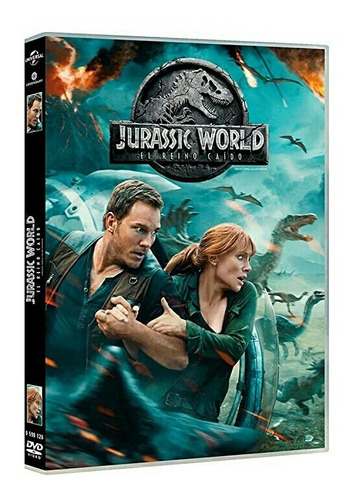 Jurassic World El Reino Caído Dvd Película Nuevo