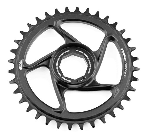 Chainring E*thirteen E Spec Direct Mount Chainring 38t Black