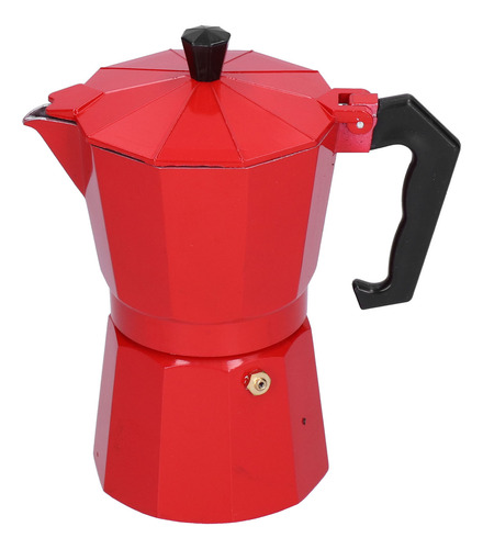 Cafetera Moka De Aluminio Duradero Octogonal De 300 Ml, Colo