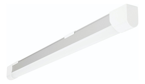 Lámpara Sobreponer Lineal 10w T8 4000k Bco Estévez Lighting Blanco