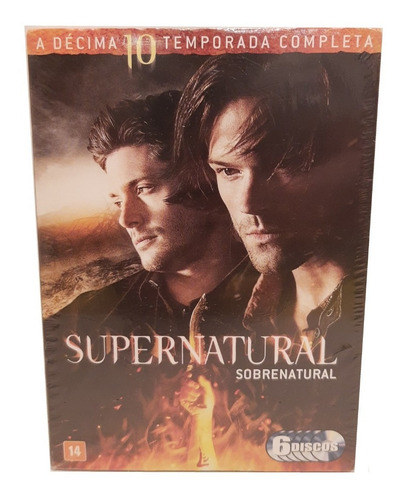 Supernatural 10 Temporada - Original E Lacrado