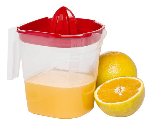 Jarra Para Suco 1,2l Com Tampa Espremedor De Laranja Jaguar