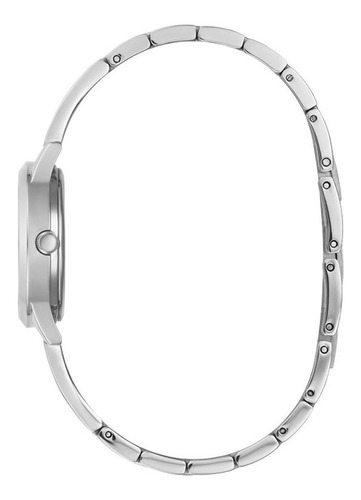 Reloj Para Mujer Guess Lolita Color Plateado Gw0002l1