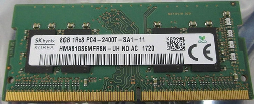 Memorias Ram Sk Hynix 8gb. 1rx8. Pc4-2400t (original) (Usado)