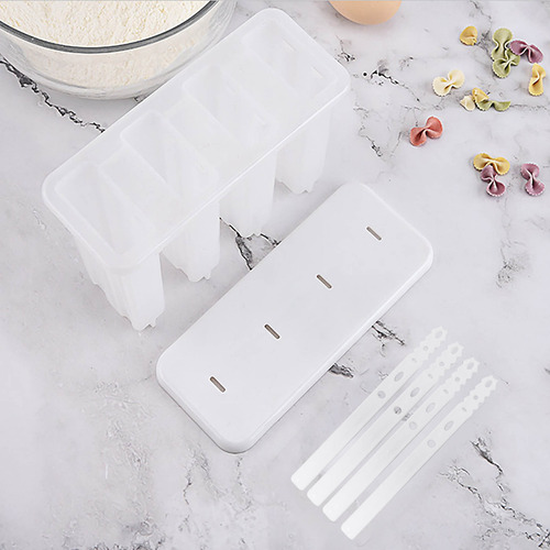 Crema De Helado Con Tapa Para Helados, Caja De Paletas