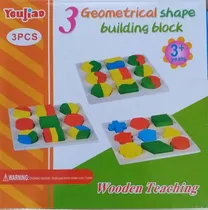 Comprar Pack Didáctico: Cajas De Figuras Geométricas De Encaje