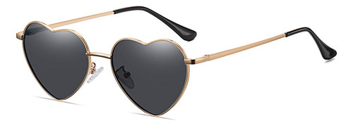 D Gafas De Sol En Forma De Corazón, Transparentes, A La