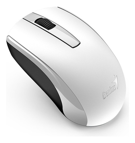 Mouse inalámbrico recargable Genius  ECO-8100 blanco