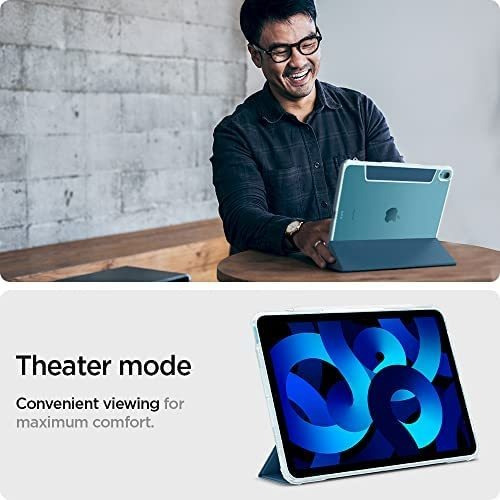 Spigen Ultra Hybrid Pro - Funda Para iPad Air 5ª Azul Oscuro