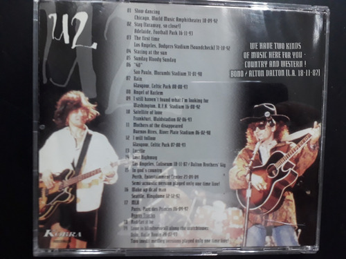 U2 - Playin' The Daltons - Definitive Acoustic Collection Cd (Usado)