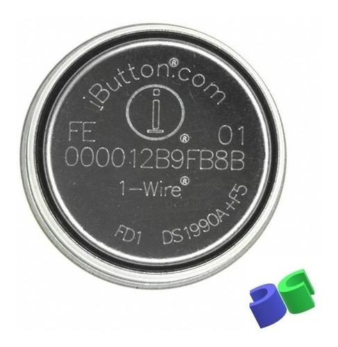 100pç - I-button Ds1990a-f5 *botão Para Bastão Vigia 