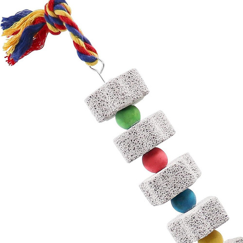 2 Piezas Gran Pájaro Masticando Juguete Accesorios De Jaula