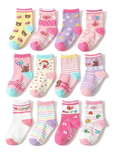 Imagem 6 de 6 de Kit 60 Pares Meias Infantil Atacado Menino Ou Menina