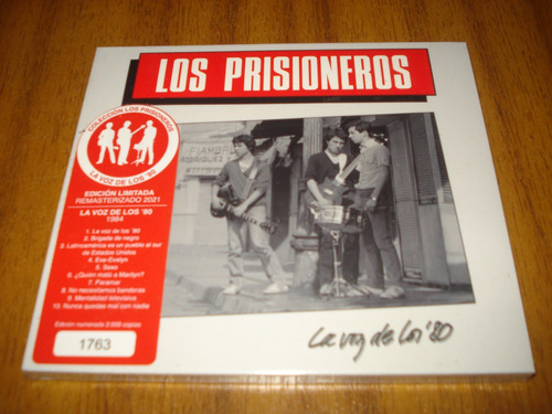 Cd Los Prisioneros / Voz De Los 80 (nuevo Sellado) Numerado