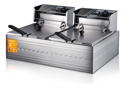 Freidora De Aceite 11l Doble Canasto 5000w