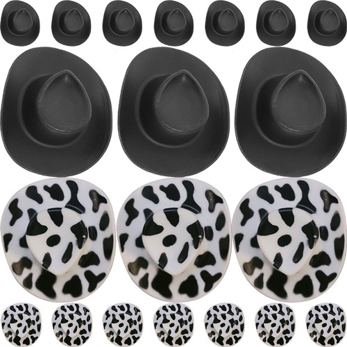 Chapéus Em Miniatura Fofos, Mini Chapéu De Cowboy, Surt