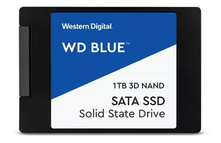 Disco sólido SSD interno Western Digital WDS100T2B0A 1TB azul