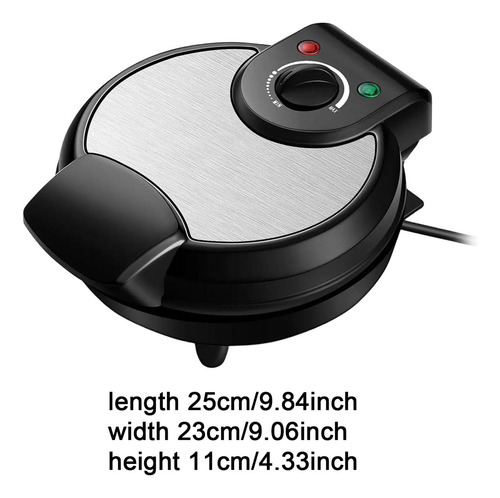 Mini Máquina De Desayuno Para Fabricantes De Waffle 1200w