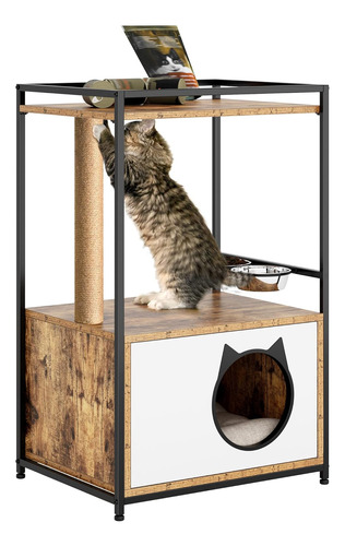 Tree Condo Gabinete Industrial Para Gatos Con Estante De Alm