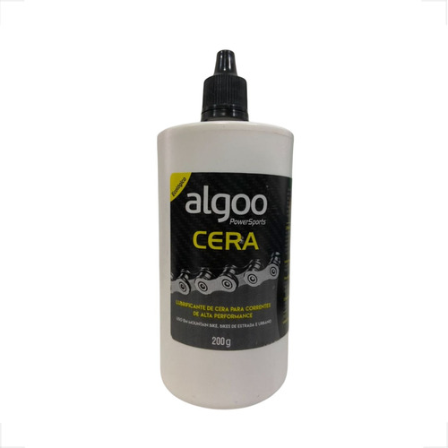 Lubrificante Bike Corrente Algoo Cera Alta Performance 200ml