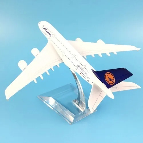 Imagen 2 de 7 de Airbus A380 Escala 1:500, Colores De Lufthansa