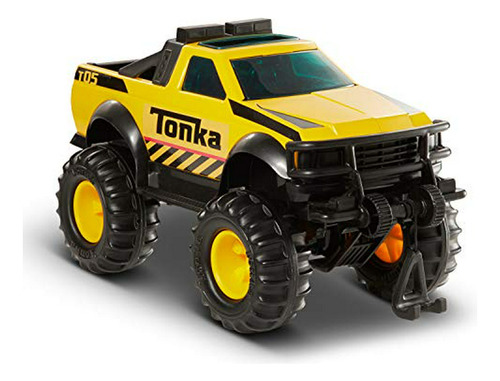 Camioneta Tonka De Acero 4x4, Amarilla