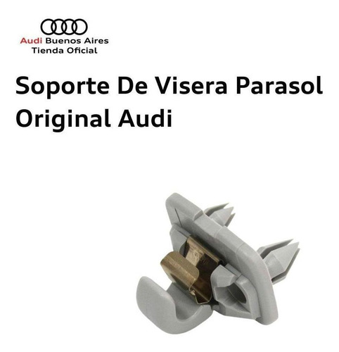 Imagen 4 de 7 de Soporte De Visera Parasol Audi A4 2013 Al 2015